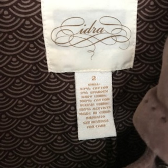 SOLD Anthropologie -Idra Brown Edwardian Coat - Picture 4 of 5